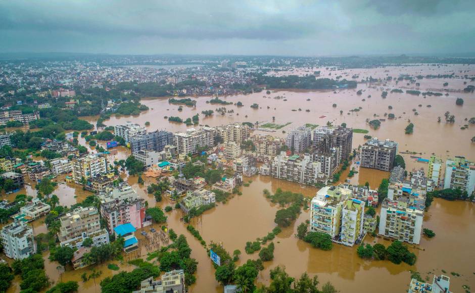 All schools and colleges remained closed in Sangli, Satara and Kolhapur districts on Wednesday as heavy rains continued to lash the region. Incessant rains in several parts across the state have resulted in massive waterlogging and flood-like situation. PTI All schools and colleges remained closed in Sangli, Satara and Kolhapur districts on Wednesday as heavy rains continued to lash the region. Incessant rains in several parts across the state have resulted in massive waterlogging and flood-like situation. PTI