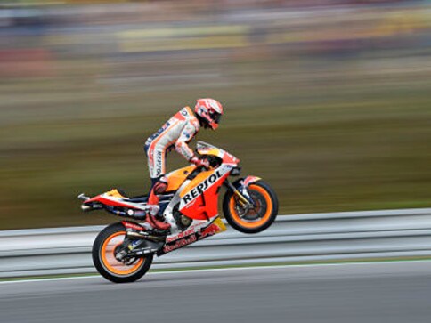 MotoGP 2019: Championship leader Marc Marquez clinches sixth pole of season in tricky conditions at Czech Moto Grand Prix