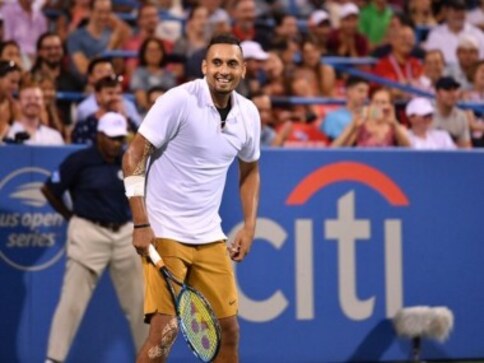 Zhuhai Championships 2019: Nick Kyrgios cites 'clicking shoulder' as reason for first-round exit, could be out for rest of season Zhuhai Championships 2019: Nick Kyrgios cites 'clicking shoulder' as reason for first-round exit, could be out for rest of season