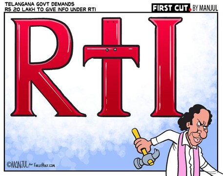 'RTI only covers public information': Telangana official defends govt demanding Rs 20 lakh from activist seeking rainfall data 'RTI only covers public information': Telangana official defends govt demanding Rs 20 lakh from activist seeking rainfall data