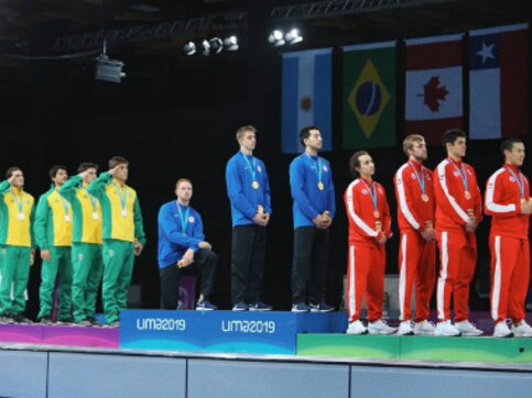 Pan American Games 2019: US athletes staging podium protests against US president Donald Trump let off with reprimand Pan American Games 2019: US athletes staging podium protests against US president Donald Trump let off with reprimand