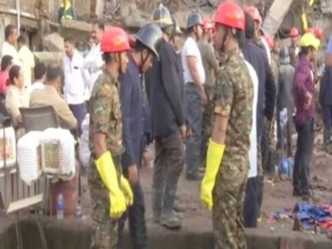 Two dead, several feared trapped after four-storey building collapses in Maharashtra's Bhiwandi; rescue ops continue