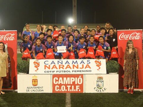 COTIF Cup 2019: Indian women's football team handed special third-placed trophy for impressive performance COTIF Cup 2019: Indian women's football team handed special third-placed trophy for impressive performance