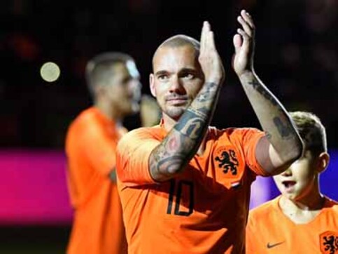 35-year-old former Real Madrid, Inter Milan midfielder Wesley Sneijder announces retirement from football 35-year-old former Real Madrid, Inter Milan midfielder Wesley Sneijder announces retirement from football