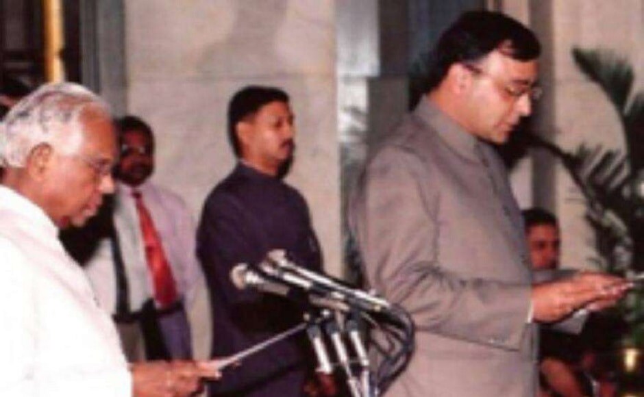 Jaitley was made the member of Rajya Sabha for the first time from Gujarat in 2000. He also became the Law Minister in the Cabinet. In 2002, he was appointed as the General Secretary of Bharatiya Janata Party and worked as the national spokesperson till 2003. Image courtesy: News18 archives Jaitley was made the member of Rajya Sabha for the first time from Gujarat in 2000. He also became the Law Minister in the Cabinet. In 2002, he was appointed as the General Secretary of Bharatiya Janata Party and worked as the national spokesperson till 2003. Image courtesy: News18 archives