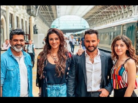 Jawaani Jaaneman: Alaia Furniturewalla wraps shooting for debut film with Saif Ali Khan, Tabu Jawaani Jaaneman: Alaia Furniturewalla wraps shooting for debut film with Saif Ali Khan, Tabu