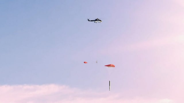 RocketLab intends to pluck falling rockets from the sky using a helicopter RocketLab intends to pluck falling rockets from the sky using a helicopter