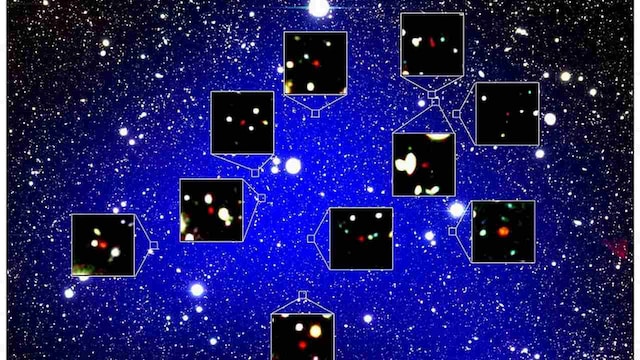 Astronomers discover oldest galaxy cluster that is formed out of 12 galaxies Astronomers discover oldest galaxy cluster that is formed out of 12 galaxies