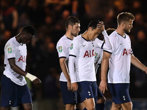 League Cup: Tottenham suffers shock defeat against fourth-tier Colchester; holders Manchester City beat Preston League Cup: Tottenham suffers shock defeat against fourth-tier Colchester; holders Manchester City beat Preston