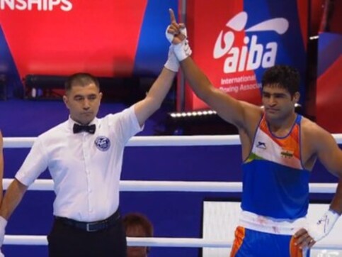 World Boxing Championships 2019: Brijesh Yadav progresses to second round with emphatic win over Poland's Maleusz Goinski World Boxing Championships 2019: Brijesh Yadav progresses to second round with emphatic win over Poland's Maleusz Goinski