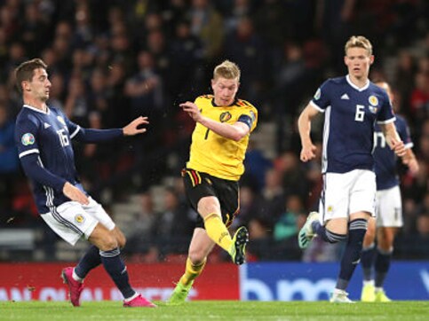 Euro 2020 qualifiers: Kevin De Bruyne best playmaker in the world, says Belgium coach Roberto Martinez after Scotland win Euro 2020 qualifiers: Kevin De Bruyne best playmaker in the world, says Belgium coach Roberto Martinez after Scotland win