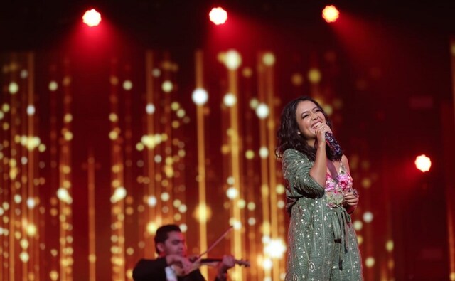 Neha Kakkar performs at the 2019 IIFA Technical Awards | Image courtesy - Simran Singh Neha Kakkar performs at the 2019 IIFA Technical Awards | Image courtesy - Simran Singh