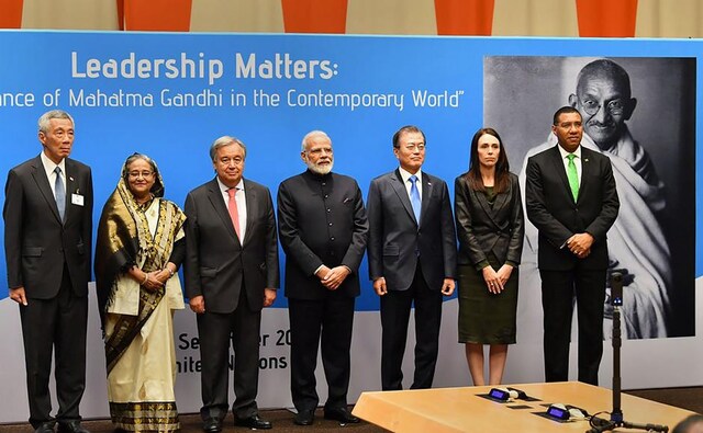 The prime minister asserted Gandhi would have gone forward with the fundamentals of independence and self-reliance even if the responsibility of the freedom struggle was not on him. "Whether it's the Swachh Bharat Mission or Digital India, people are now leading these campaigns themselves," he said. PTI The prime minister asserted Gandhi would have gone forward with the fundamentals of independence and self-reliance even if the responsibility of the freedom struggle was not on him. "Whether it's the Swachh Bharat Mission or Digital India, people are now leading these campaigns themselves," he said. PTI