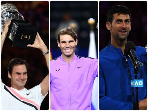 A decade in numbers: The extraordinary Grand Slam dominance of Novak Djokovic, Rafael Nadal and Roger Federer A decade in numbers: The extraordinary Grand Slam dominance of Novak Djokovic, Rafael Nadal and Roger Federer