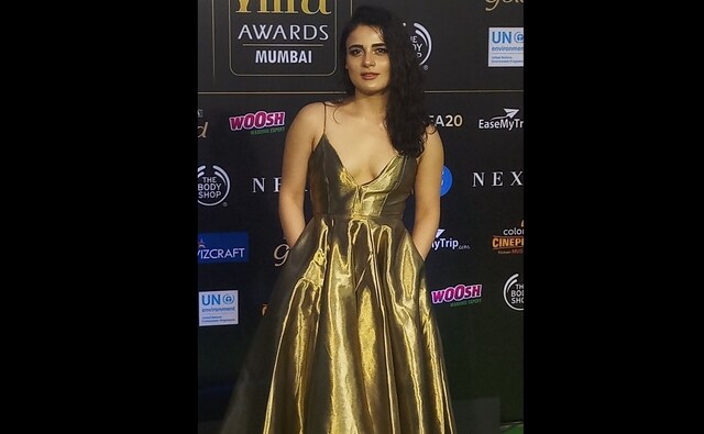 Radhika Madan stuns in a golden gown during the 2019 IIFA technical awards | Simran Singh Radhika Madan stuns in a golden gown during the 2019 IIFA technical awards | Simran Singh