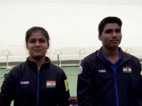 ISSF Shooting World Cup: Manu Bhaker-Saurabh Chaudhary pair wins mixed team gold in 10m air pistol as India end campaign on historic high