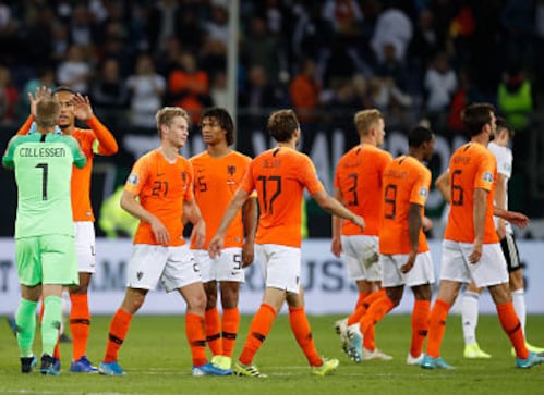 Euro 2020 Qualifiers: Whirlwind comeback gives Netherlands 4-2 win over Germany, Belgium cruise past San Marino Euro 2020 Qualifiers: Whirlwind comeback gives Netherlands 4-2 win over Germany, Belgium cruise past San Marino