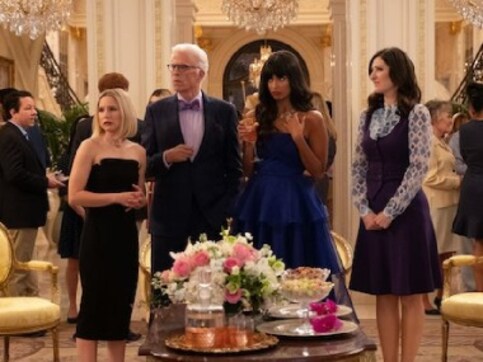 The Good Place: Kristen Bell, Ted Danson, Jameela Jamil's first look stills from final season released The Good Place: Kristen Bell, Ted Danson, Jameela Jamil's first look stills from final season released