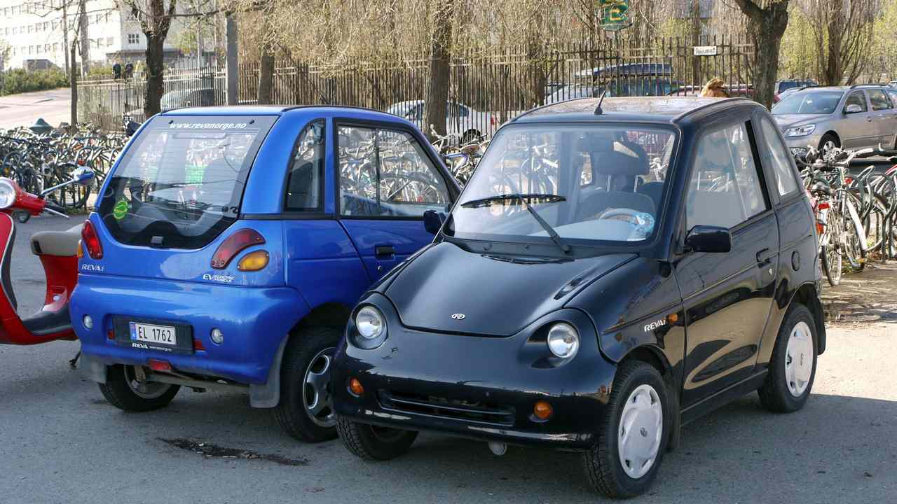 The REVAi, an electric car manufactured in India by RECC. image credit: Mic