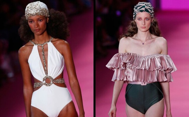 Bonaldi, who shot to fame following the launch of her hand-embroidered couture gowns has rapidly become an important figure in Brazilian fashion known for promoting sustainability and women empowerment. The Associated Press/ Nelson Antoine Bonaldi, who shot to fame following the launch of her hand-embroidered couture gowns has rapidly become an important figure in Brazilian fashion known for promoting sustainability and women empowerment. The Associated Press/ Nelson Antoine