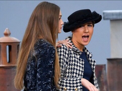 Chanel Paris show gatecrasher says Gigi Hadid didn't understand her 'comic approach to prank'