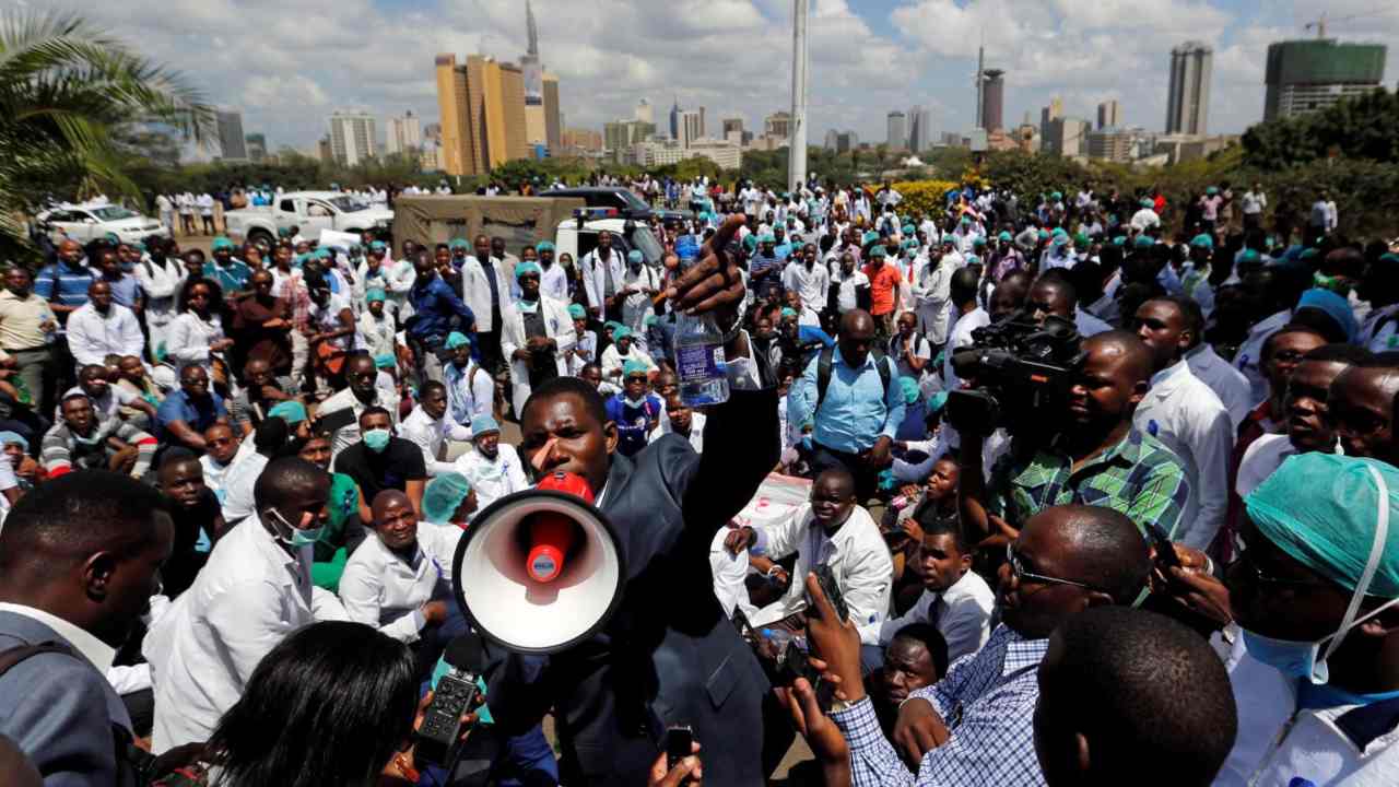 Kenya’s refusal to agree to the demands of striking doctors is making the country sick. Image: Reuters