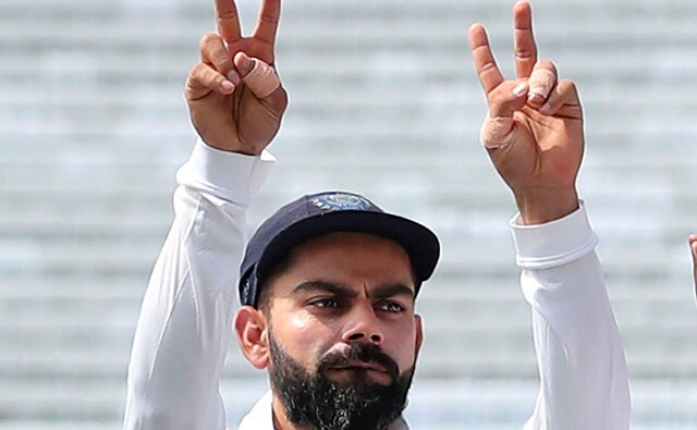 Virat Kohli is a happy man and captain. His team continues to sit atop the World Championship rankings with a massive 240 points. All other teams have combined points total of 232. AP Virat Kohli is a happy man and captain. His team continues to sit atop the World Championship rankings with a massive 240 points. All other teams have combined points total of 232. AP