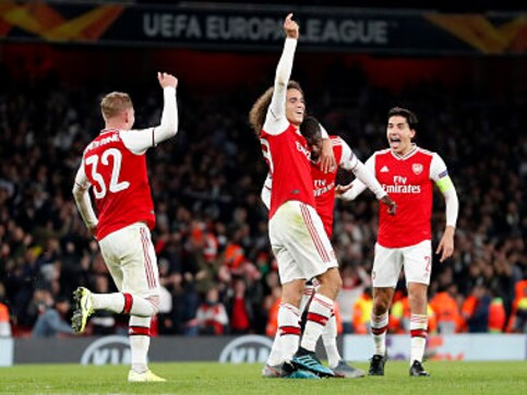 Europa League: Nicolas Pepe seals nail-biting win for Arsenal against Vitoria Guimaraes; Manchester United, Wolves claim victories Europa League: Nicolas Pepe seals nail-biting win for Arsenal against Vitoria Guimaraes; Manchester United, Wolves claim victories