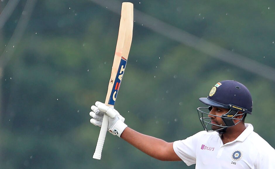 Rohit Sharma reached his 6th Test ton, and third of the series on Day 1 of the third Test. He also surpassed 400 series runs in the process. AP Rohit Sharma reached his 6th Test ton, and third of the series on Day 1 of the third Test. He also surpassed 400 series runs in the process. AP