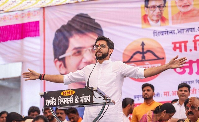 Yuva Sena chief Aaditya Thackeray on Friday addressed an election campaign rally in Pune ahead of Maharashtra Assembly polls. PTI Yuva Sena chief Aaditya Thackeray on Friday addressed an election campaign rally in Pune ahead of Maharashtra Assembly polls. PTI