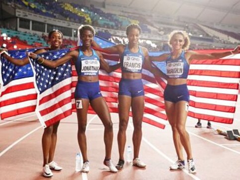 World Athletics Championships 2019: USA clinch gold in men's, women's 4x400 metre relay to end campaign on high World Athletics Championships 2019: USA clinch gold in men's, women's 4x400 metre relay to end campaign on high