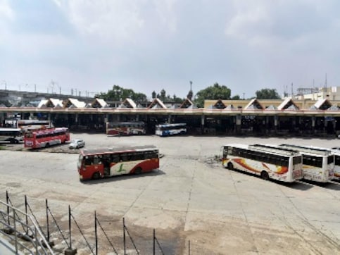 Telangana bus strike: Thousands of travellers stranded as TSRTC union stir enters second day; CM chairs meet to find solution Telangana bus strike: Thousands of travellers stranded as TSRTC union stir enters second day; CM chairs meet to find solution