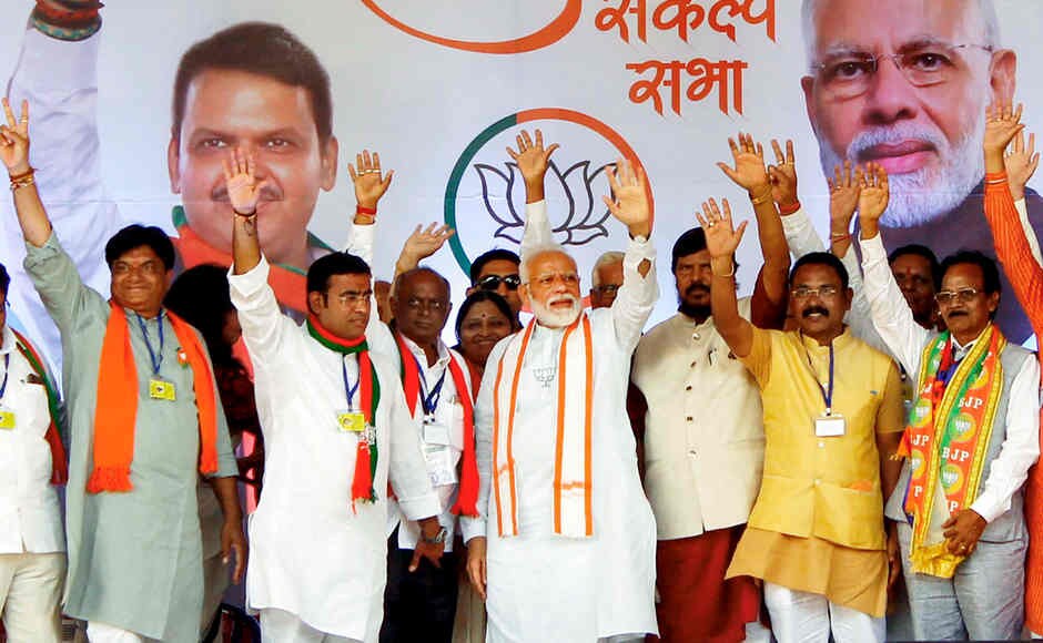At Bhandara, Modi said in earlier days, schemes were worked out on caste and community considerations. "However, for my government, only people matter," he said. PTI At Bhandara, Modi said in earlier days, schemes were worked out on caste and community considerations. "However, for my government, only people matter," he said. PTI