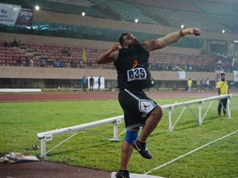 National Open Athletics Championships: Shot putter Tajinder Pal Singh Toor breaks his own national record with 20.92m effort National Open Athletics Championships: Shot putter Tajinder Pal Singh Toor breaks his own national record with 20.92m effort