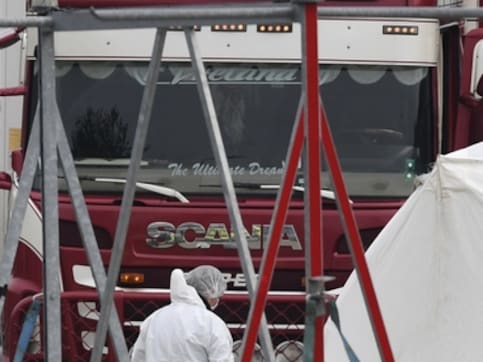 UK police say 39 Chinese found dead in truck near London; Boris Johnson calls it 'unimaginable tragedy' UK police say 39 Chinese found dead in truck near London; Boris Johnson calls it 'unimaginable tragedy'
