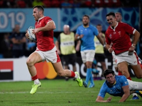 Rugby World Cup 2019: Wales edge past Uruguay to set up quarter-final against rivals France