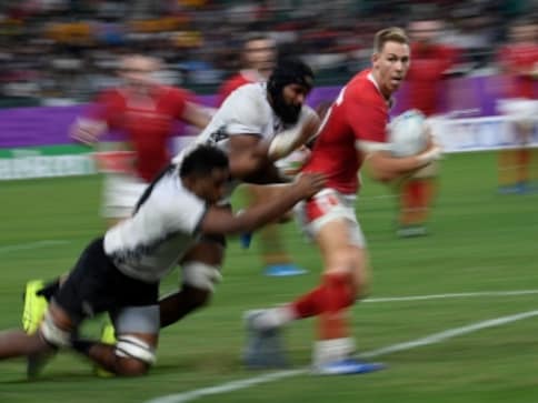 Rugby World Cup 2019: Wales gain bonus point in win over Fiji, send Australia through to quarters