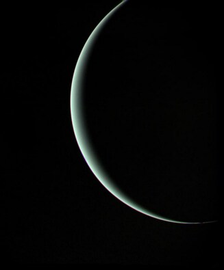 Ariel is the fourth-largest moon of Uranus and in this picture, one can see the many faults and valleys on its surface. Image credit: NASA/JPL Ariel is the fourth-largest moon of Uranus and in this picture, one can see the many faults and valleys on its surface. Image credit: NASA/JPL
