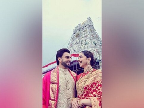 Deepika Padukone, Ranveer Singh celebrate first wedding anniversary seeking blessings of Lord Venkateswara Deepika Padukone, Ranveer Singh celebrate first wedding anniversary seeking blessings of Lord Venkateswara