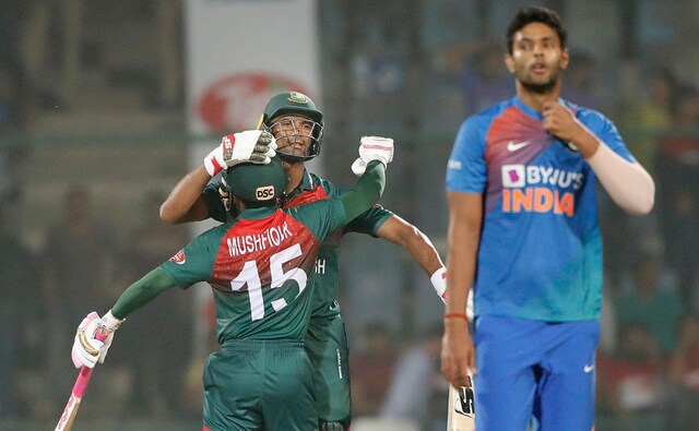 Bangladesh registered their maiden T20I win against India on 3 November. This was possible courtesy of disciplined bowling effort from visitors and fine knock of 60 runs from experienced campaigner Mushfiqur Rahim. AP Bangladesh registered their maiden T20I win against India on 3 November. This was possible courtesy of disciplined bowling effort from visitors and fine knock of 60 runs from experienced campaigner Mushfiqur Rahim. AP