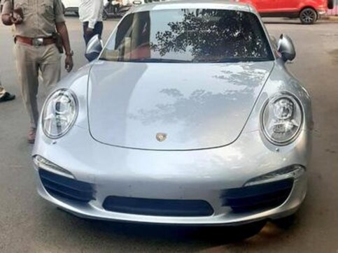 Ahmedabad RTO slaps owner of Porsche with Rs 9.8L fine for not having valid documents, number plates; vehicle impounded Ahmedabad RTO slaps owner of Porsche with Rs 9.8L fine for not having valid documents, number plates; vehicle impounded
