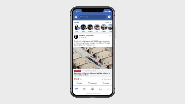 Facebook is expanding its ‘Breaking News’ label to more countries including India Facebook is expanding its ‘Breaking News’ label to more countries including India