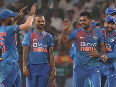 India vs Bangladesh: Deepak Chahar's record-breaking spell powers India to series win in third T20I India vs Bangladesh: Deepak Chahar's record-breaking spell powers India to series win in third T20I