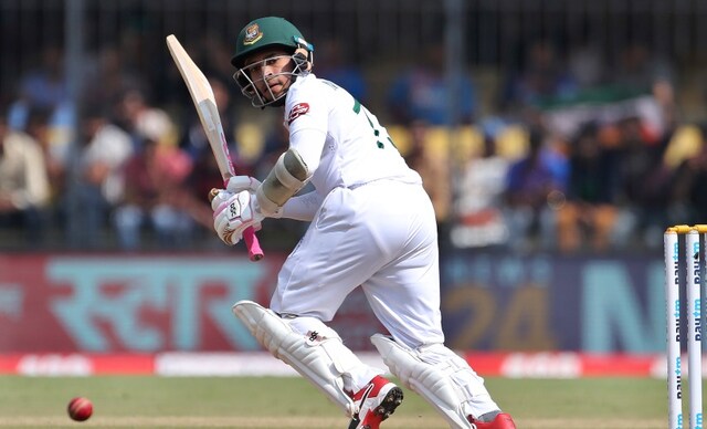 For Bangladesh, Mushfiqur Rahim kept vigil at the crease, top-scoring with 64 in the second innings on Day 3 of the first Test against India. AP For Bangladesh, Mushfiqur Rahim kept vigil at the crease, top-scoring with 64 in the second innings on Day 3 of the first Test against India. AP