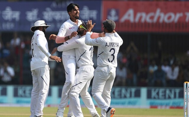Just the hint of swing from Ishant Sharma and Shadman Islam poked outside off, edging the ball to the slips, out for 6 off 24 balls faced. AP Just the hint of swing from Ishant Sharma and Shadman Islam poked outside off, edging the ball to the slips, out for 6 off 24 balls faced. AP