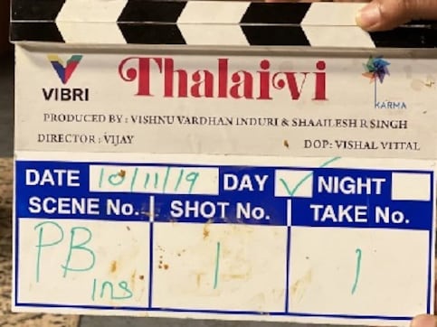 Thalaivi: Kangana Ranaut, Arvind Swami's Jayalalaithaa biopic, directed by AL Vijay, goes on floors Thalaivi: Kangana Ranaut, Arvind Swami's Jayalalaithaa biopic, directed by AL Vijay, goes on floors