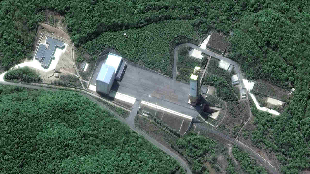 North Korea conducted a series of nuclear and ballistic tests. In 2018, the country was told to dismantle the Sohae Satellite Launching Station, a rocket launching site, by the UN. They agreed. But in 2019, the country announced that the site was active again and they will continue the launches. Image credit: Maxar Technology Inc North Korea conducted a series of nuclear and ballistic tests. In 2018, the country was told to dismantle the Sohae Satellite Launching Station, a rocket launching site, by the UN. They agreed. But in 2019, the country announced that the site was active again and they will continue the launches. Image credit: Maxar Technology Inc