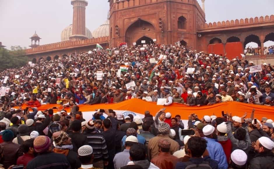 Bhim Army said police first tried to detain Azad at Jama Masjid and later near Daryaganj, but he managed to get away both the times. Before giving the police a slip, he was heard raising slogans against the Citizenship (Amendment) Act and also reading out the preamble of the Indian Constitution. Firstpost/ Md Meharban Bhim Army said police first tried to detain Azad at Jama Masjid and later near Daryaganj, but he managed to get away both the times. Before giving the police a slip, he was heard raising slogans against the Citizenship (Amendment) Act and also reading out the preamble of the Indian Constitution. Firstpost/ Md Meharban