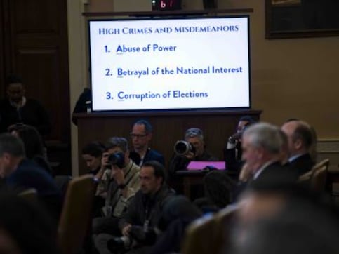 Democrats signal unveiling of articles of impeachment amid abuse of power and obstruction of Congress charges against Donald Trump Democrats signal unveiling of articles of impeachment amid abuse of power and obstruction of Congress charges against Donald Trump