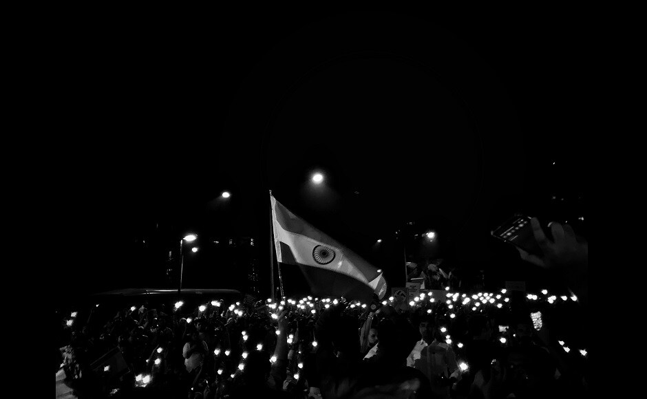 A candlelight march was also organised where hundreds of protesters were seen holding candles and showing their support towards scores of students across the country protesting against the Citizenship Amendment Act. A candlelight march was also organised where hundreds of protesters were seen holding candles and showing their support towards scores of students across the country protesting against the Citizenship Amendment Act.